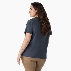 "Women's Plus Heavyweight Short Sleeve Pocket T-Shirt"
