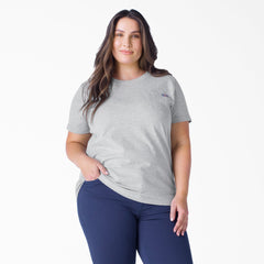 "Women's Plus Heavyweight Short Sleeve Pocket T-Shirt"