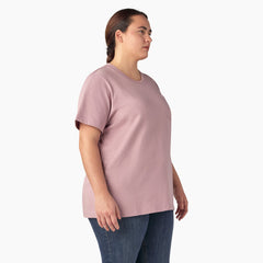 "Women's Plus Heavyweight Short Sleeve Pocket T-Shirt"