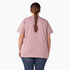 "Women's Plus Heavyweight Short Sleeve Pocket T-Shirt"