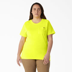 "Women's Plus Heavyweight Short Sleeve Pocket T-Shirt"