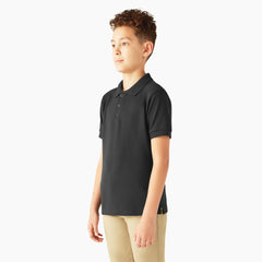 "Kids' Piqué Short Sleeve Polo"