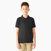 "Kids' Piqué Short Sleeve Polo"