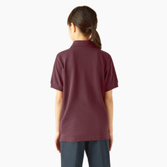 "Kids' Piqué Short Sleeve Polo"