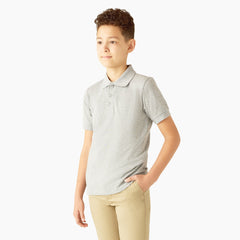 "Kids' Piqué Short Sleeve Polo"
