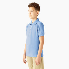 "Kids' Piqué Short Sleeve Polo"