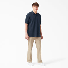 "Adult Size Piqué Short Sleeve Polo"