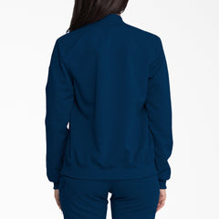 "Women's Balance Zip Front Scrub Jacket"