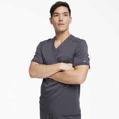 "Men's Balance Tuckable V-Neck Scrub Top"