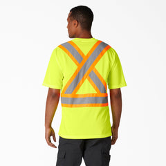 "Hi Vis Safety Short Sleeve T-Shirt"