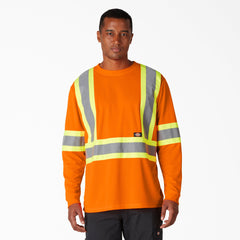 "Hi Vis Safety Long Sleeve T-Shirt"