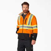 "Hi Vis Safety Softshell Jacket"