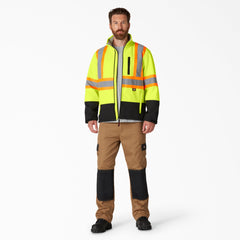 "Hi Vis Safety Softshell Jacket"