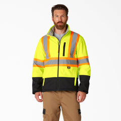 "Hi Vis Safety Softshell Jacket"