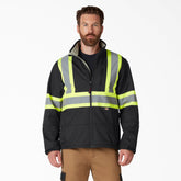 "Hi Vis Safety Softshell Jacket"