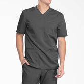 "Men's Balance V-Neck Scrub Top"