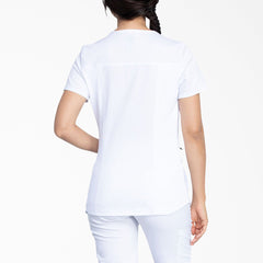 "Women's Balance V-Neck Scrub Top"