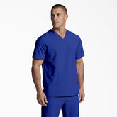 "Unisex EDS Essentials V-Neck Scrub Top"