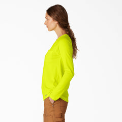 "Women's Cooling Long Sleeve Pocket T-Shirt"