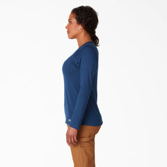 "Women's Cooling Long Sleeve Pocket T-Shirt"