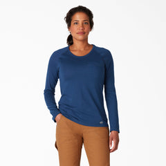 "Women's Cooling Long Sleeve Pocket T-Shirt"