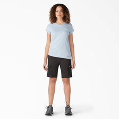 "Women's Cooling Slim Fit Cargo Shorts, 10"""