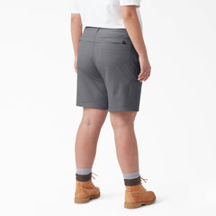 "Women's Plus Cooling Relaxed Fit Shorts, 9"""