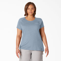 "Women's Plus Cooling Short Sleeve Pocket T-Shirt"