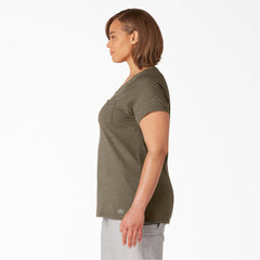 "Women's Plus Cooling Short Sleeve Pocket T-Shirt"