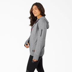 "Women's Performance Workwear Full Zip Fleece Hoodie"