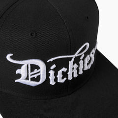 "Embroidered Flat Brim Hat"