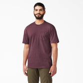 "Heavyweight Heathered Short Sleeve Pocket T-Shirt"