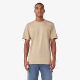 "Heavyweight Heathered Short Sleeve Pocket T-Shirt"