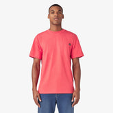 "Heavyweight Heathered Short Sleeve Pocket T-Shirt"