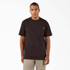 "Heavyweight Heathered Short Sleeve Pocket T-Shirt"