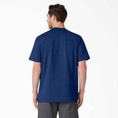 "Heavyweight Heathered Short Sleeve Pocket T-Shirt"