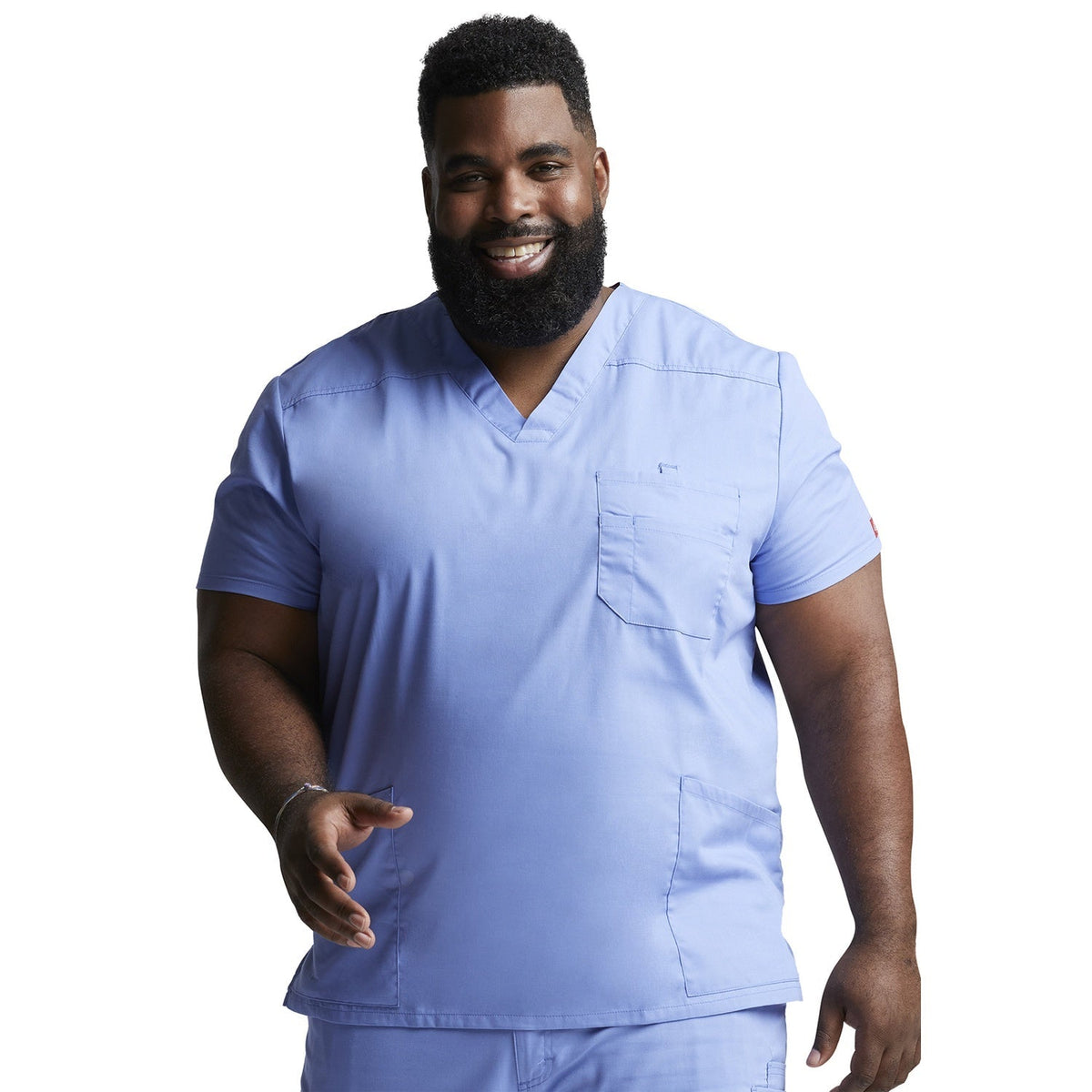 Men's EDS Signature V-Neck Scrub Top