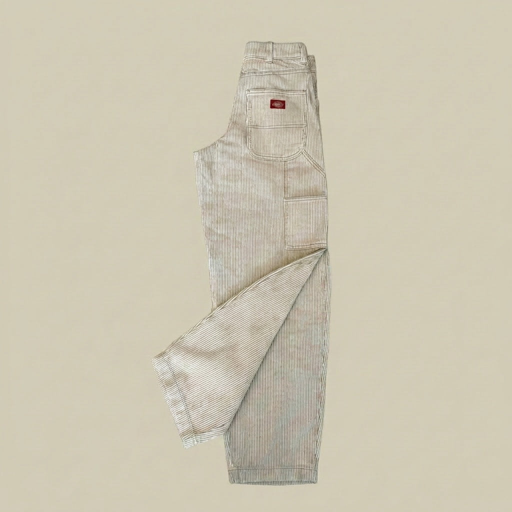 "Women's Hickory Loose Straight Carpenter Pants"