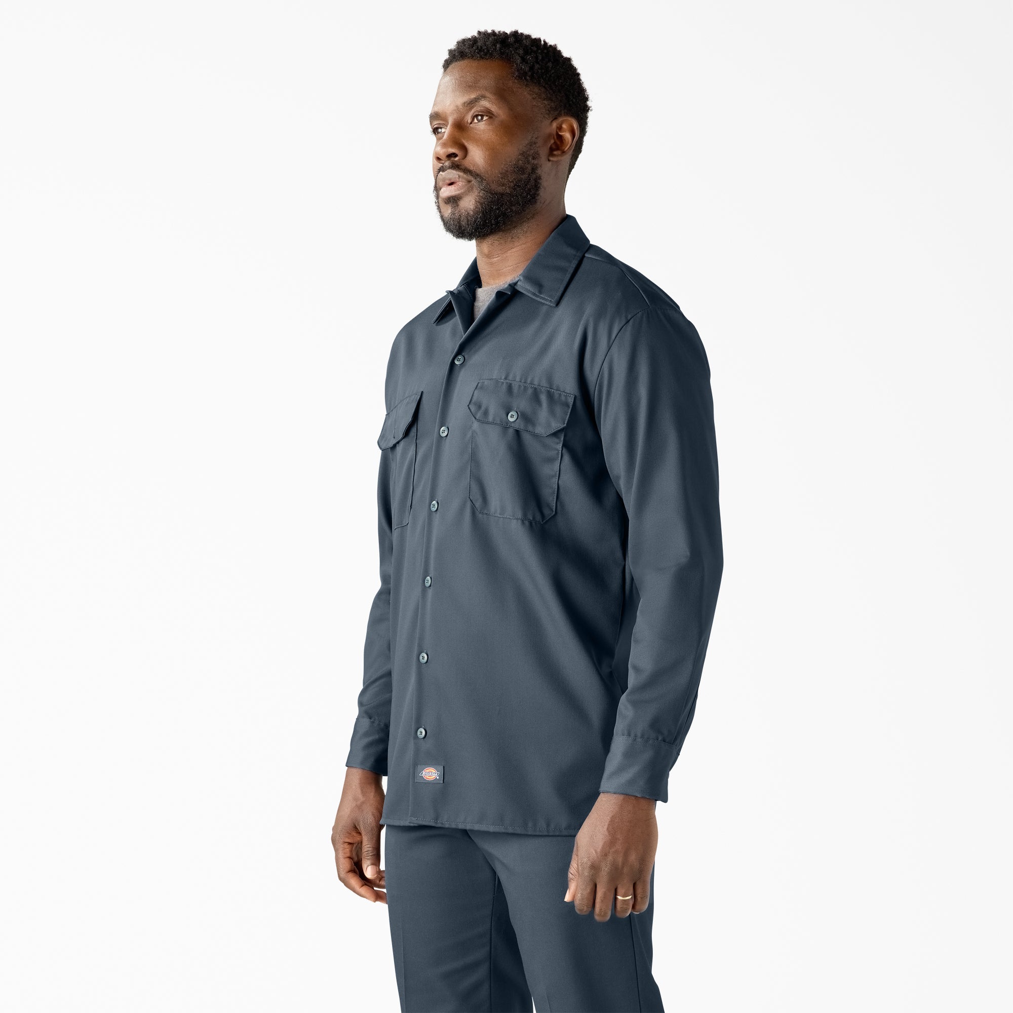 "Long Sleeve Work Shirt"