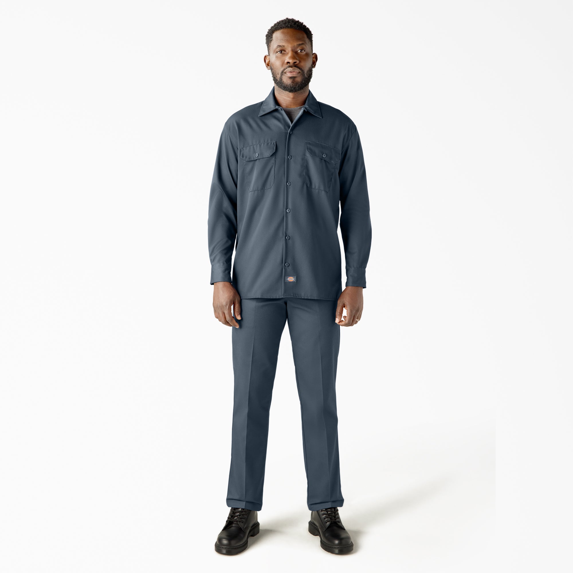 "Long Sleeve Work Shirt"