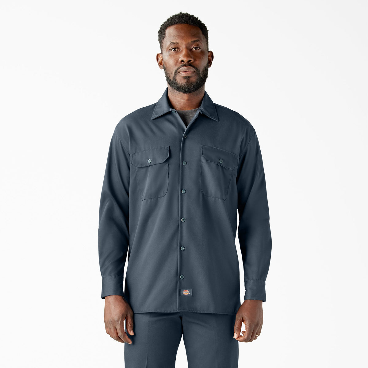 "Long Sleeve Work Shirt"