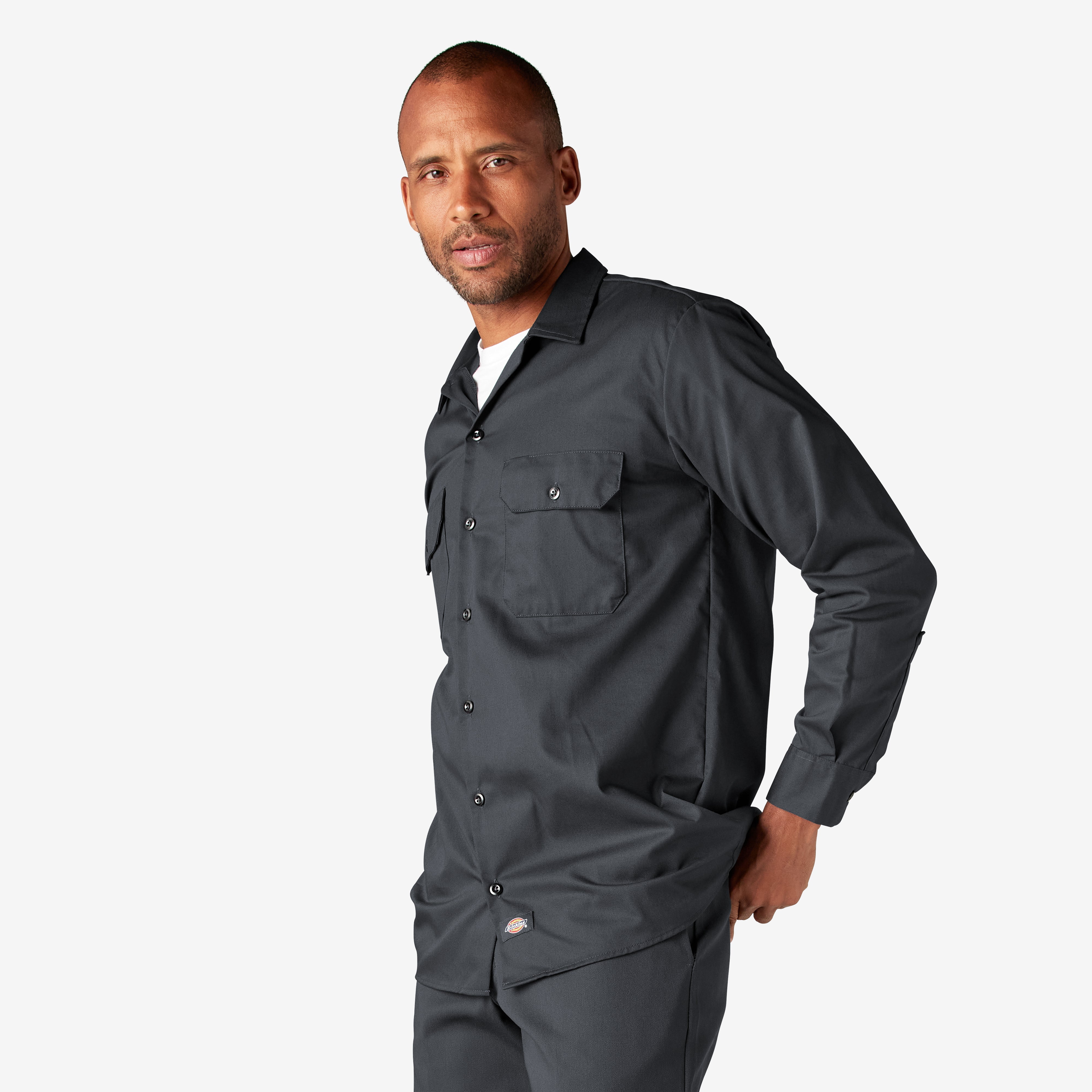 "Long Sleeve Work Shirt"