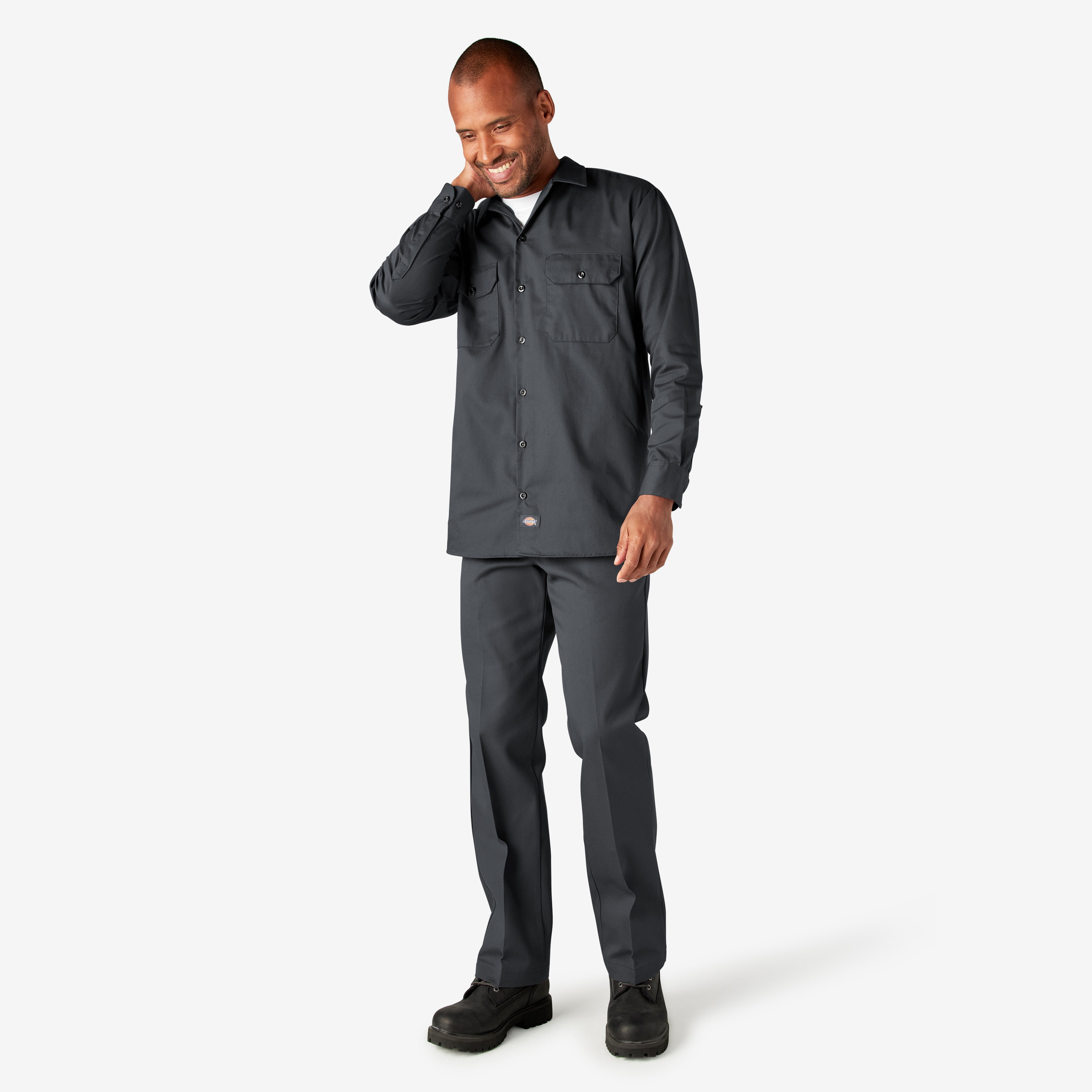 "Long Sleeve Work Shirt"
