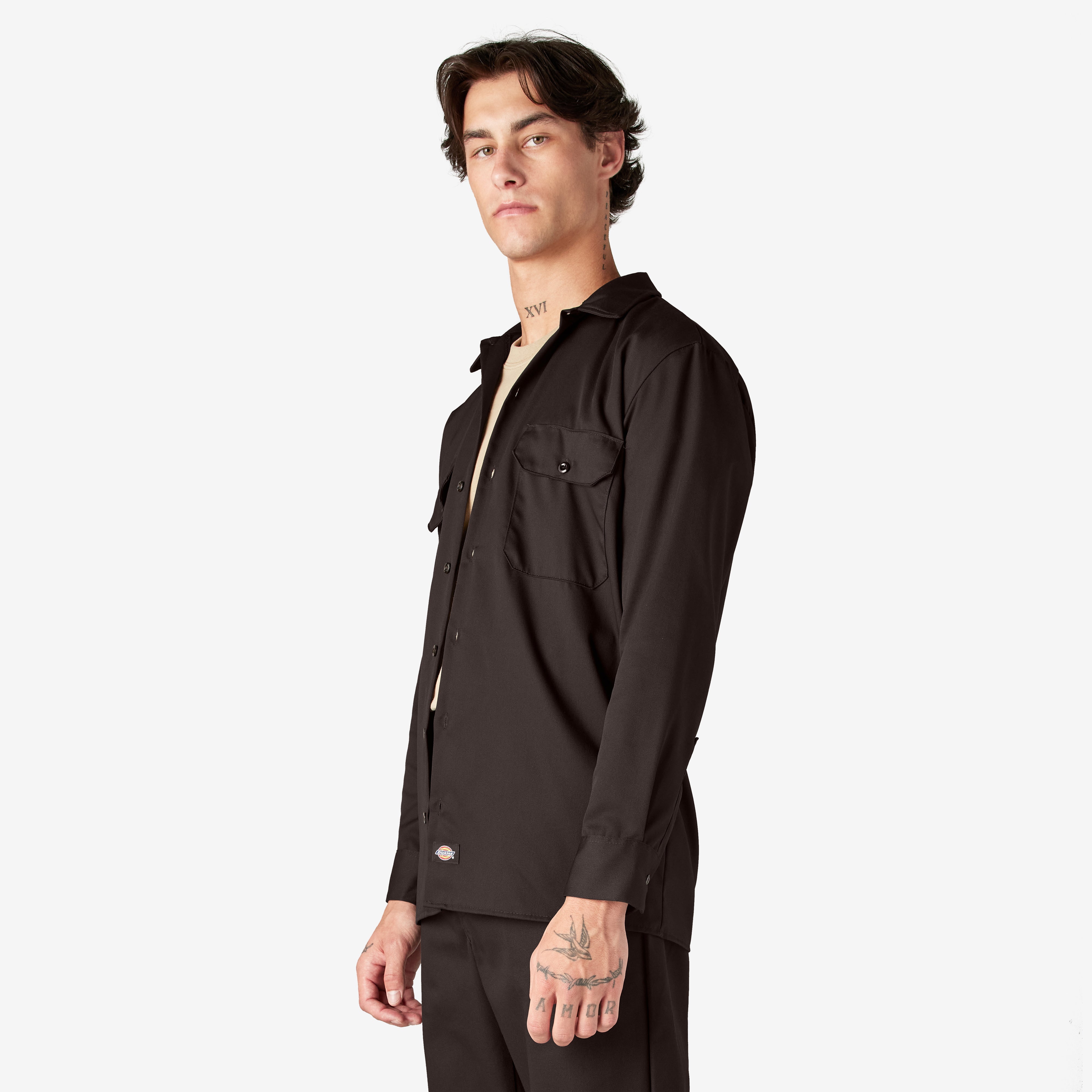 "Long Sleeve Work Shirt"