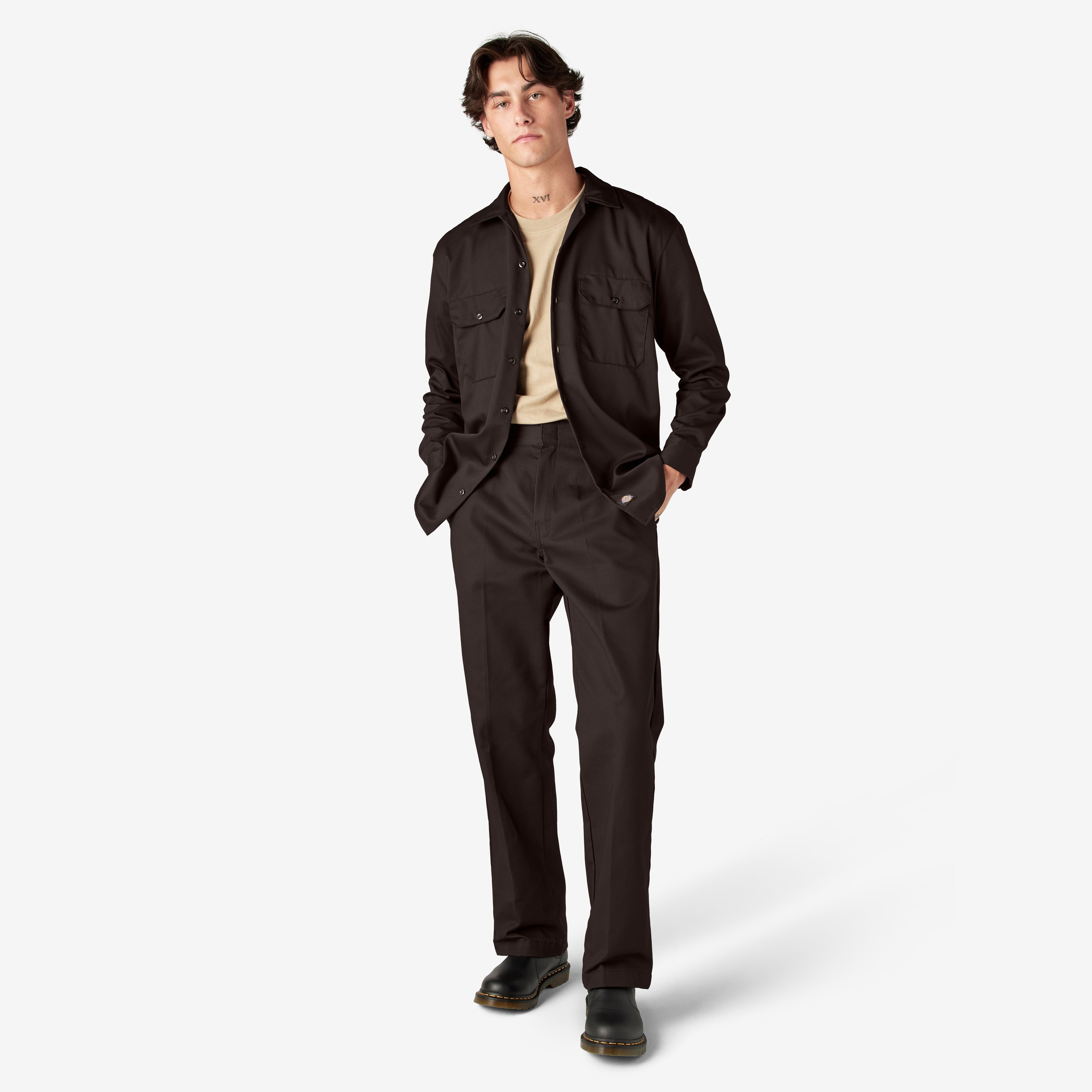 "Long Sleeve Work Shirt"