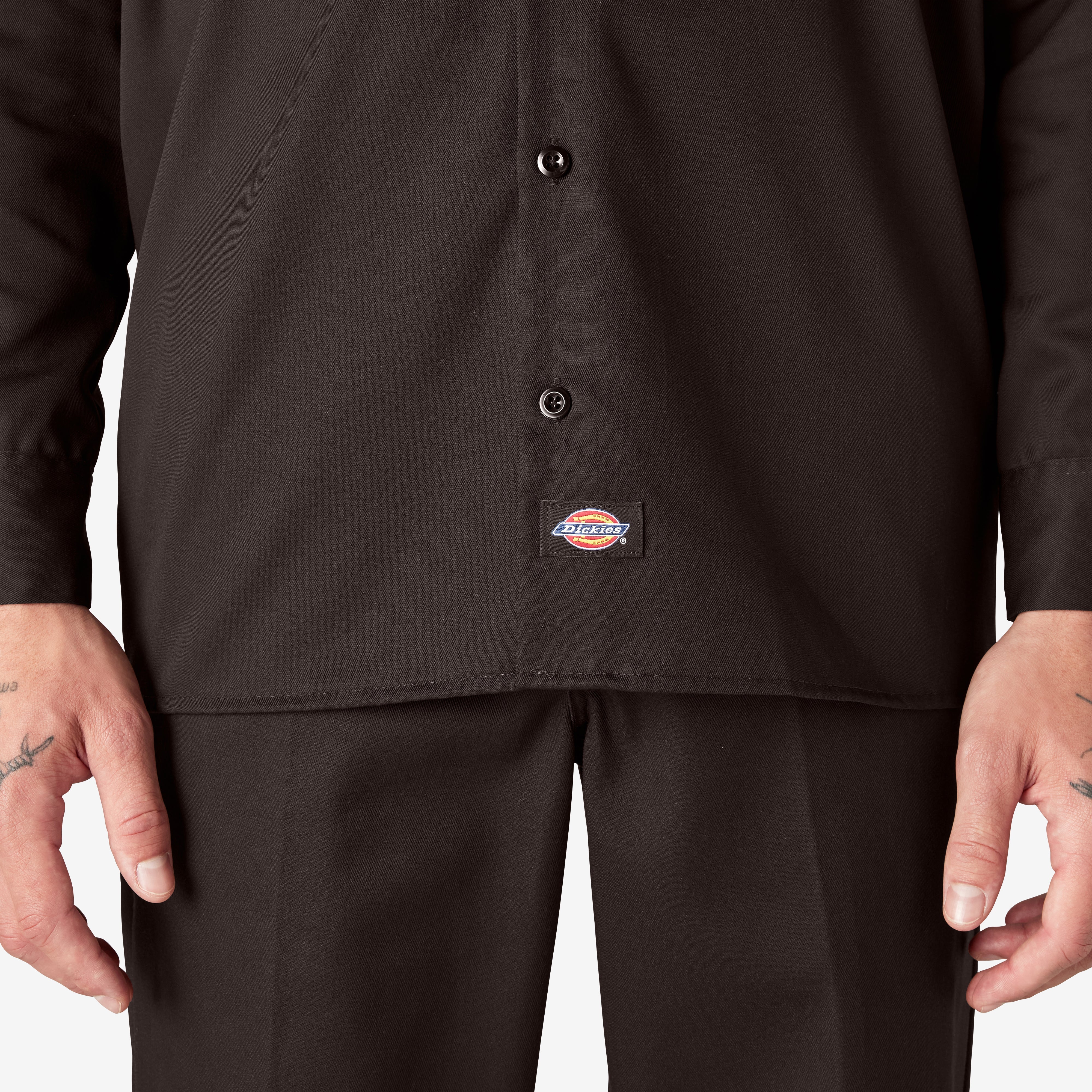 "Long Sleeve Work Shirt"