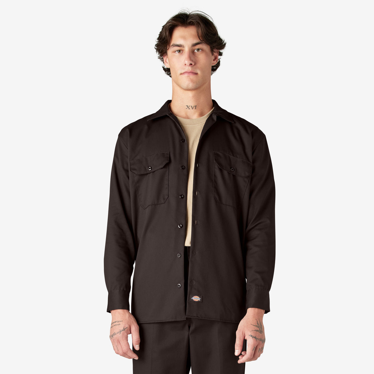 "Long Sleeve Work Shirt"