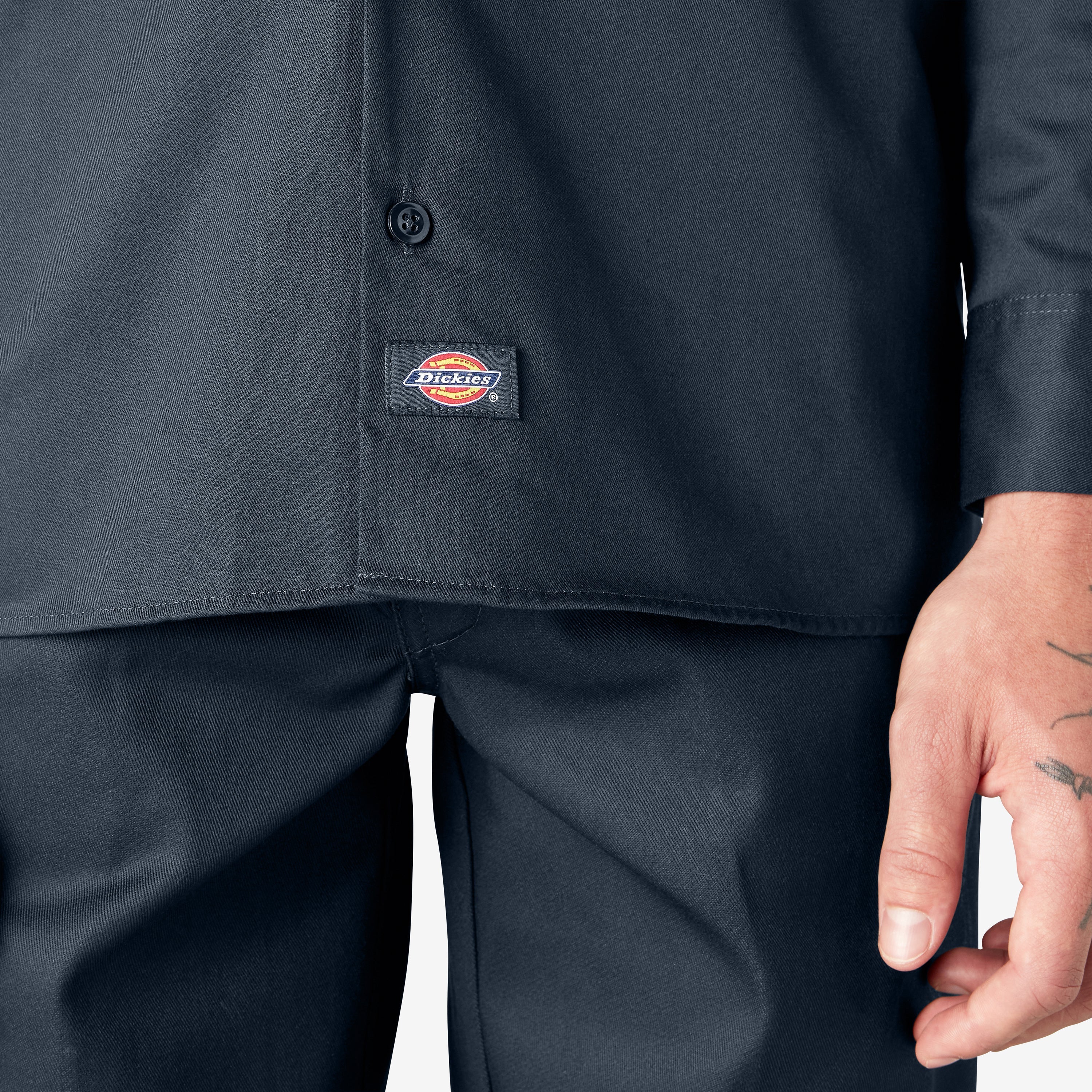 "Long Sleeve Work Shirt"