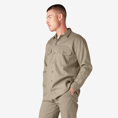"Long Sleeve Work Shirt"
