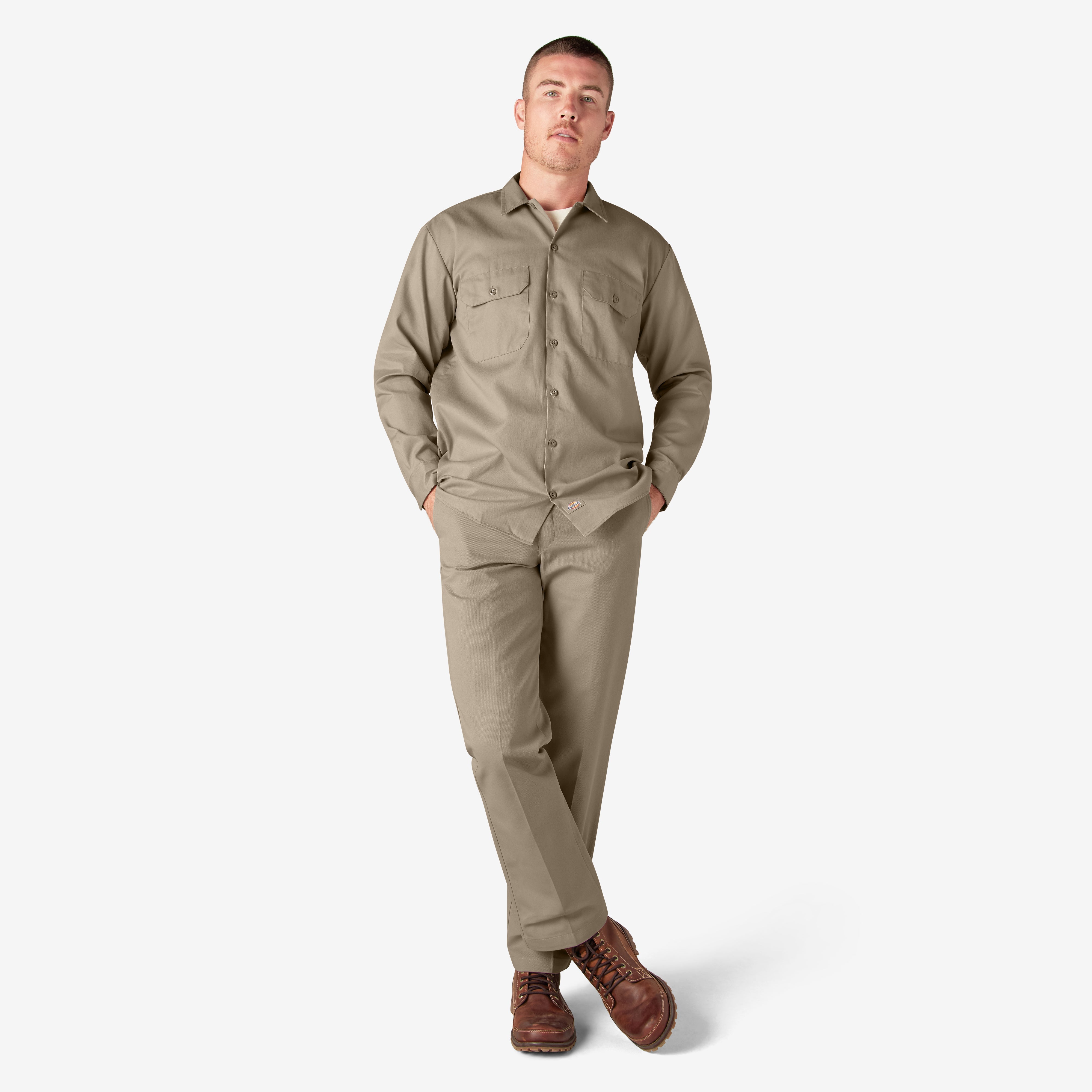 "Long Sleeve Work Shirt"